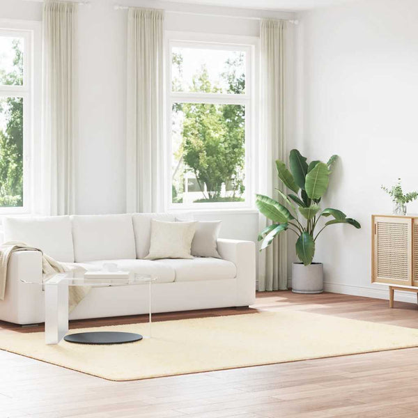 Shaggy Teppich NAVARRA Creme 200x290 cm