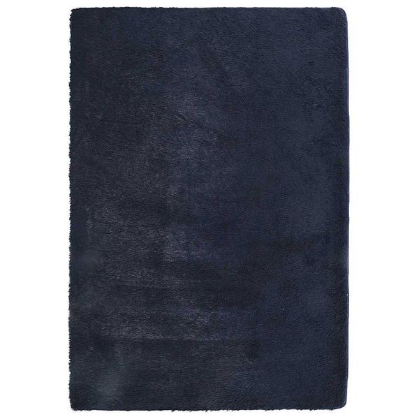 Marineblauer Shaggy Teppich 200x290 cm