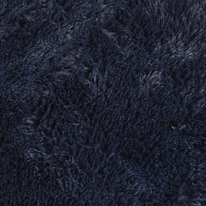 Marineblauer Shaggy Teppich 200x290 cm