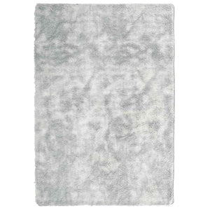 Shaggy Teppich Silbergrau 200x290 cm