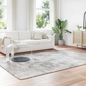 Shaggy Teppich Silbergrau 200x290 cm