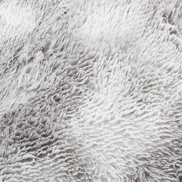 Shaggy Teppich Silbergrau 200x290 cm
