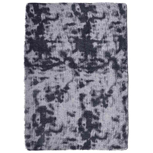 Dunkelgrauer Shaggy Teppich 240x340 cm