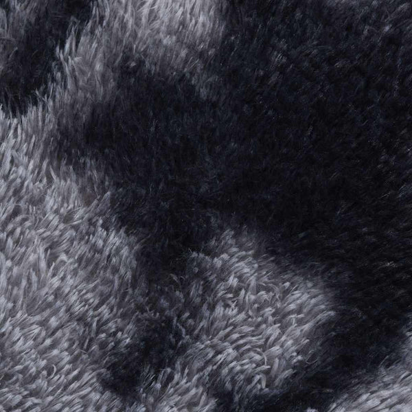 Dunkelgrauer Shaggy Teppich 240x340 cm