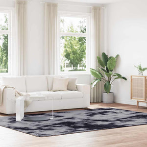 Dunkelgrauer Shaggy Teppich 240x340 cm