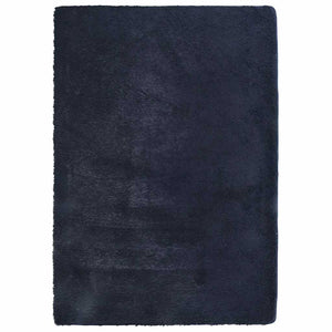 Marineblauer Shaggy Teppich 240x340 cm