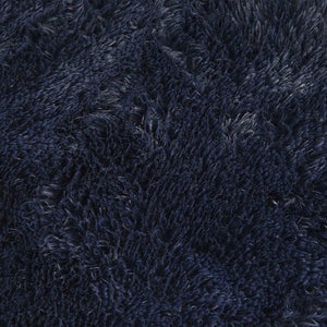 Marineblauer Shaggy Teppich 240x340 cm