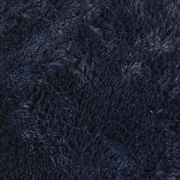 Marineblauer Shaggy Teppich 240x340 cm