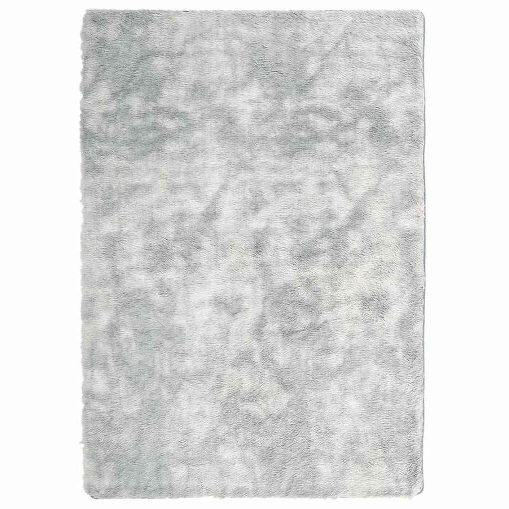 Shaggy Teppich Silbergrau 240x340 cm