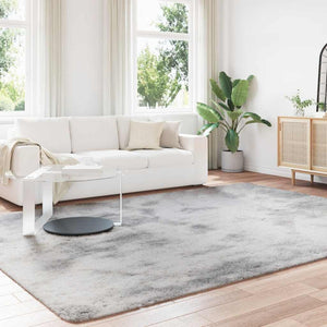 Shaggy Teppich Silbergrau 240x340 cm