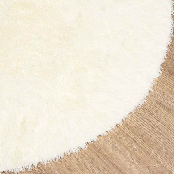 Shaggy Teppich NAVARRA Creme 100x100 cm