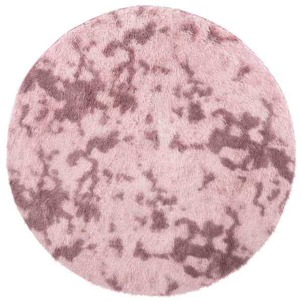 Shaggy Teppich NAVARRA Altrosa 100x100 cm