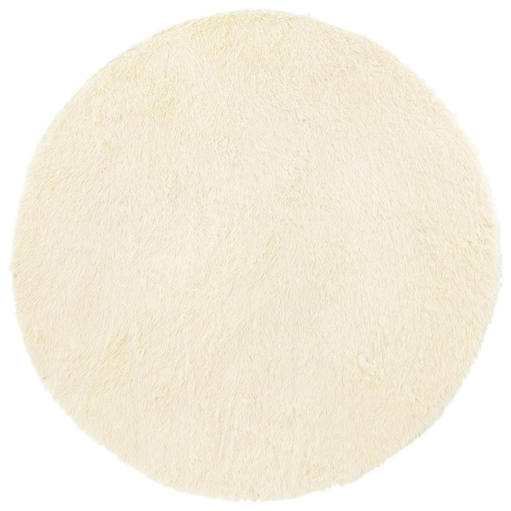 Shaggy Teppich NAVARRA Creme 120x120 cm