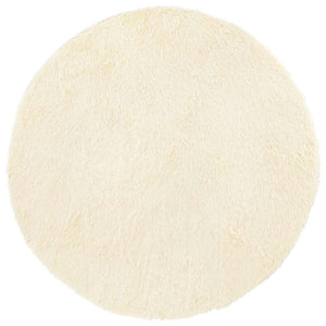 Shaggy Teppich NAVARRA Creme 120x120 cm