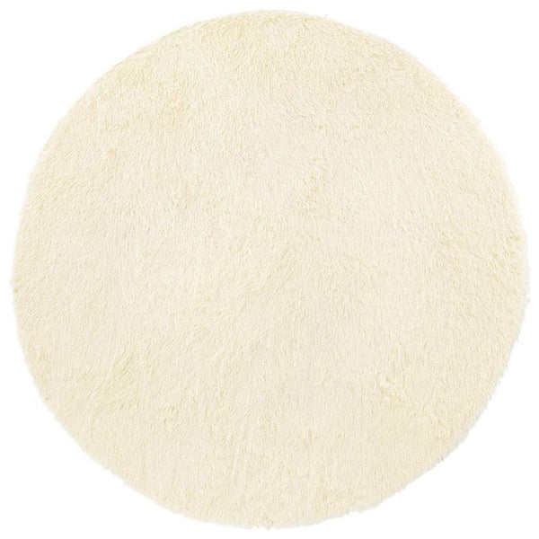 Shaggy Teppich Creme 160x160 cm