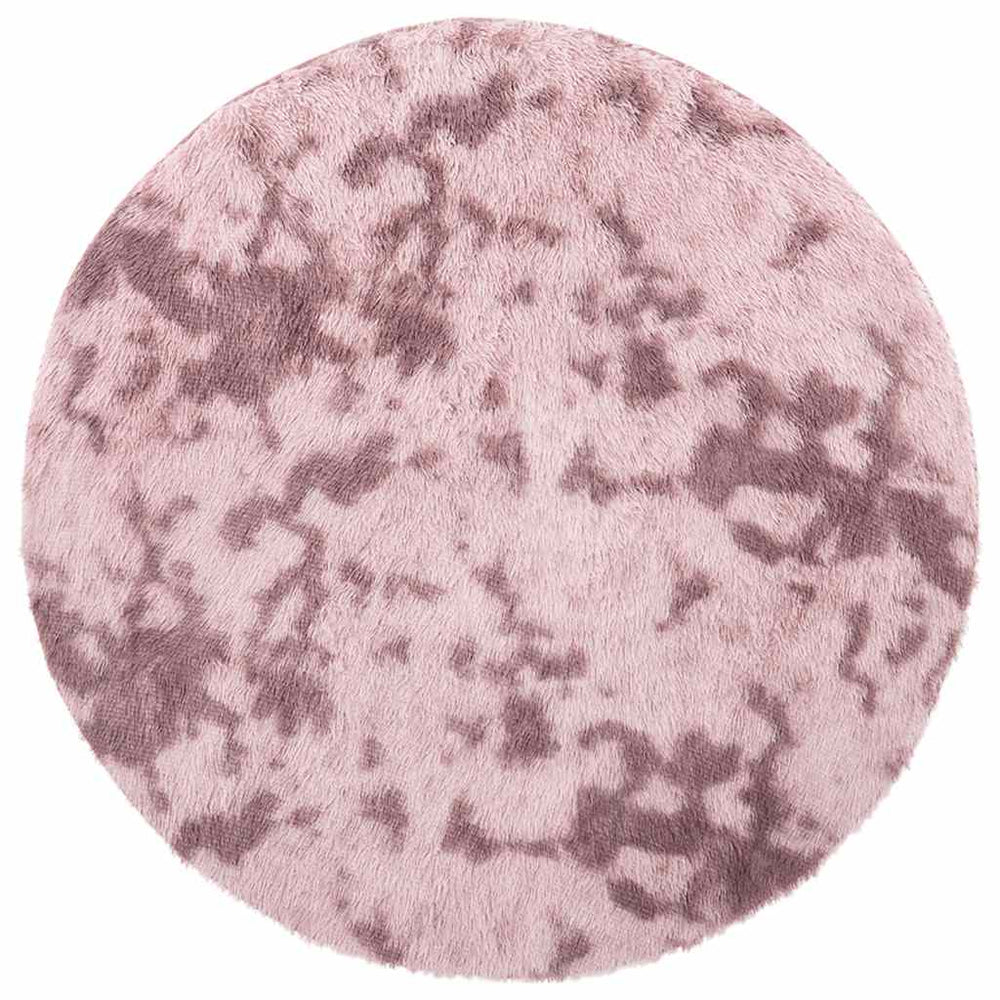 Shaggy Teppich Altrosa 200x200 cm