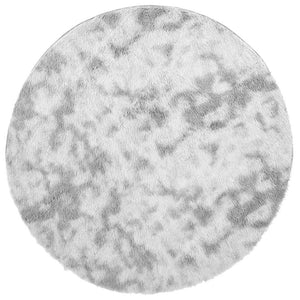 Shaggy Teppich NAVARRA Silbergrau 200x200 cm