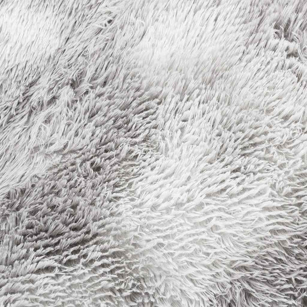 Shaggy Teppich NAVARRA Silbergrau 200x200 cm