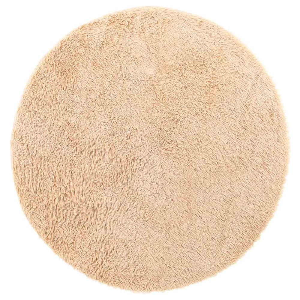 Shaggy Teppich NAVARRA Beige 240x240 cm