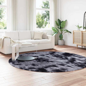 Shaggy Teppich Dunkelgrau 240x240 cm