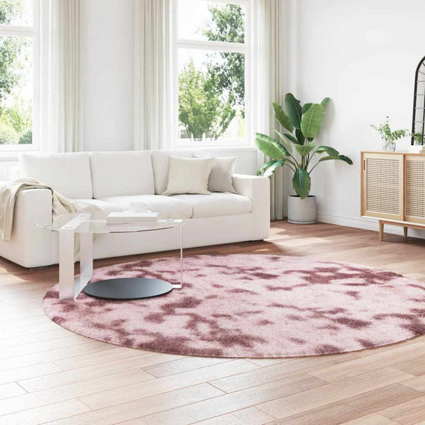 Shaggy Teppich Altrosa 240x240 cm
