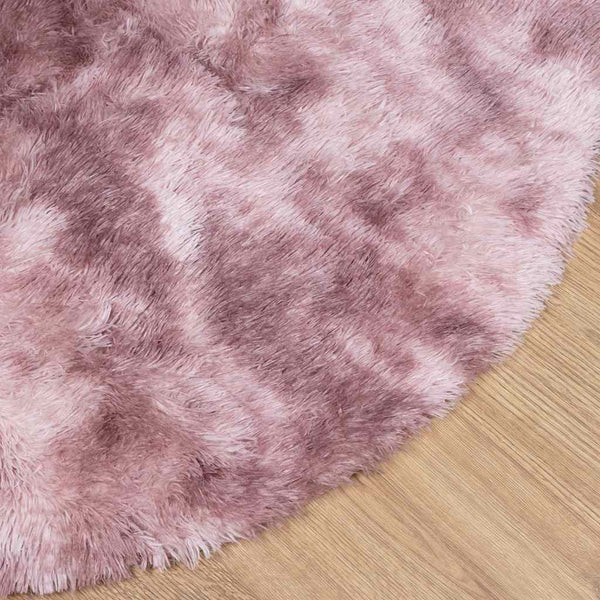 Shaggy Teppich Altrosa 240x240 cm