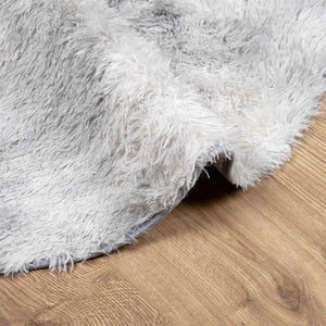 Shaggy Teppich Silbergrau 240x240 cm