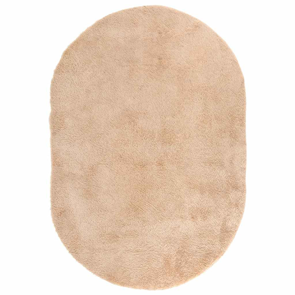 Beiger Shaggy Teppich NAVARRA 300x200 cm