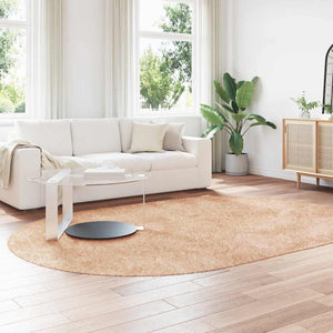 Beiger Shaggy Teppich NAVARRA 300x200 cm