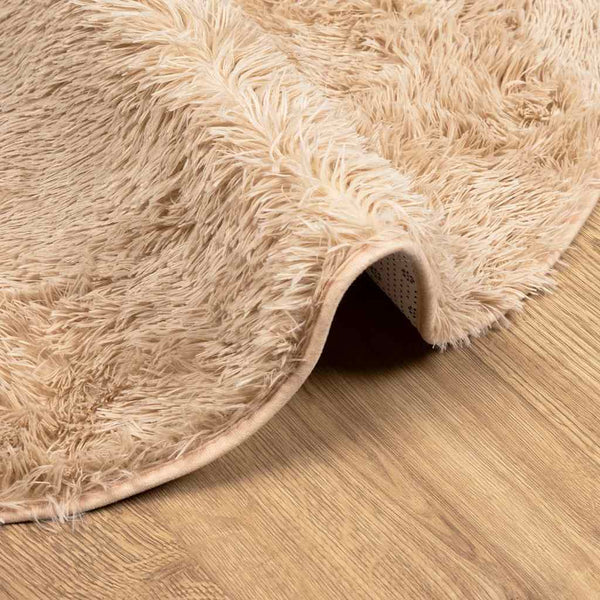 Beiger Shaggy Teppich NAVARRA 300x200 cm