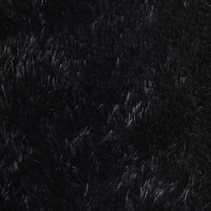 Schwarzer Shaggy Teppich NAVARRA 300x200 cm