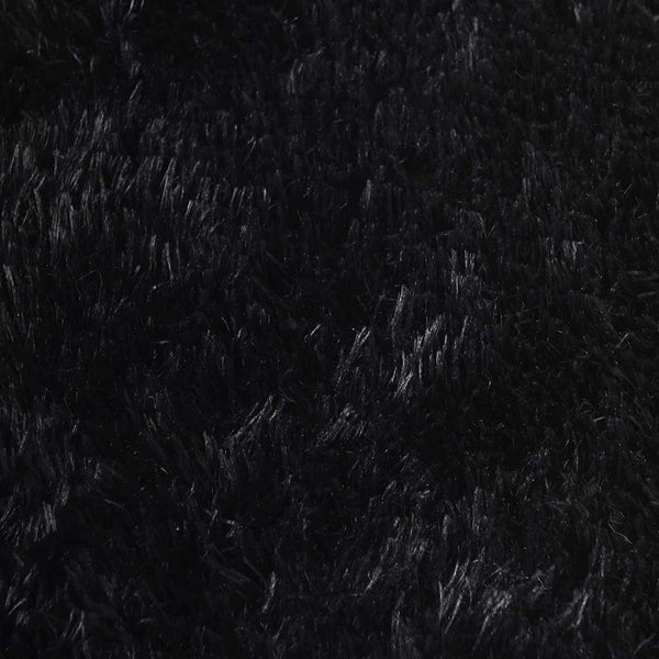 Schwarzer Shaggy Teppich NAVARRA 300x200 cm