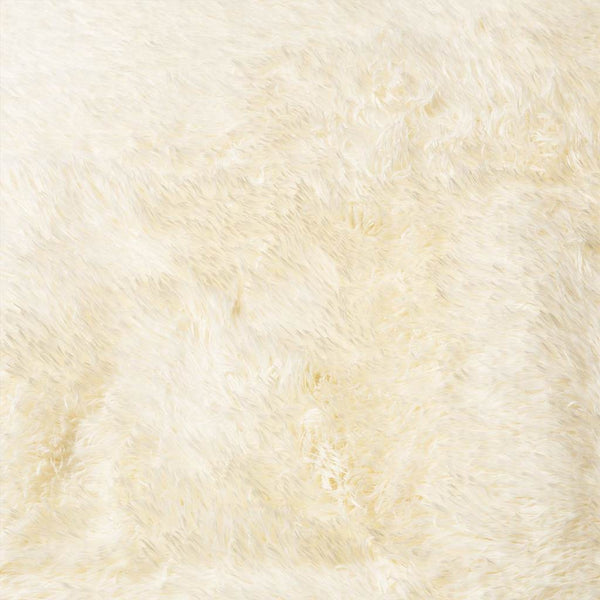 Shaggy Teppich Creme 300x200 cm