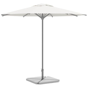 Sonnenschirm Gewichtsplatten 4er Set Grau Granit