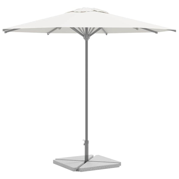Sonnenschirm Gewichtsplatten 4er Set Grau Granit