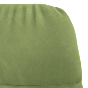 vidaXL Rocking Chair Light Green Velvet