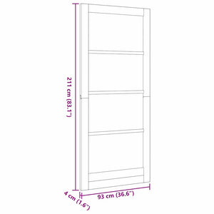Innentür Weiß 93x211 cm