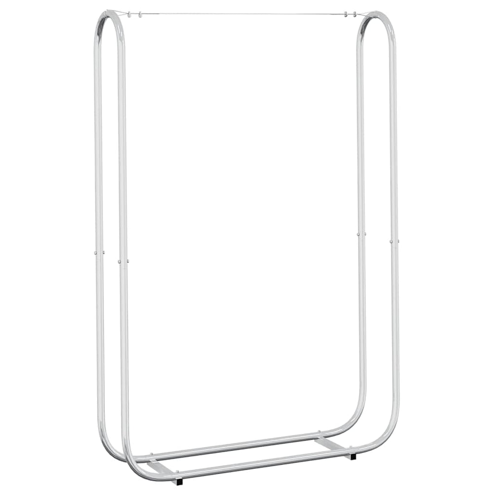 Verzinktes Kaminholzregal 100x25x150 cm