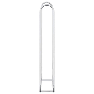 Verzinktes Kaminholzregal 100x25x150 cm