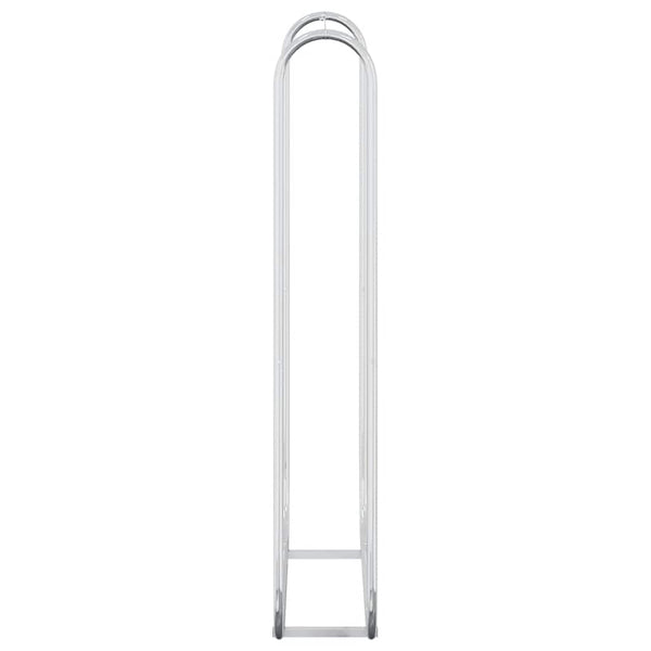 Verzinktes Kaminholzregal 100x25x150 cm