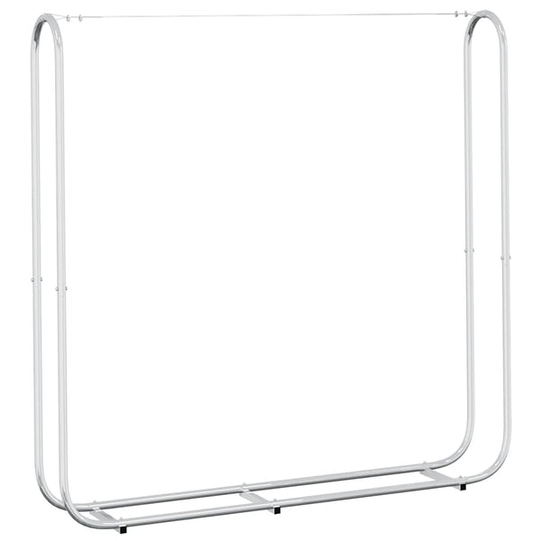 Verzinktes Kaminholzregal 150 cm