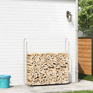 Verzinktes Kaminholzregal 150 cm