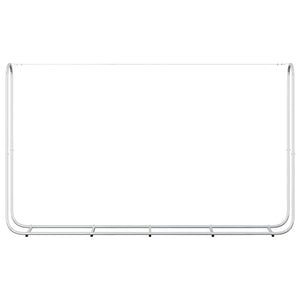 Verzinktes Kaminholzregal Stahl 250x25x150 cm