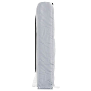 Verzinktes Brennholzregal mit Regenschutz 250cm