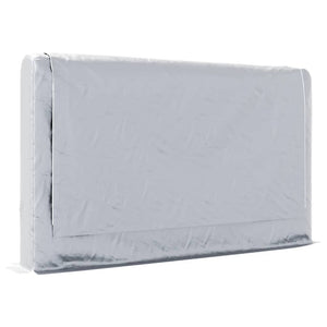 Verzinktes Brennholzregal mit Regenschutz 250cm
