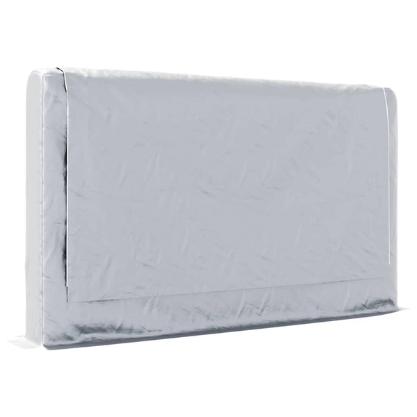 Verzinktes Brennholzregal mit Regenschutz 250cm