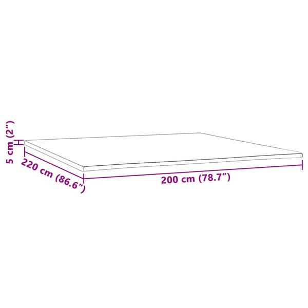 Matratzenauflage 200x220 cm