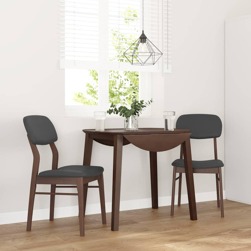 Esszimmerstühle mit Kissen, 2er-Set
