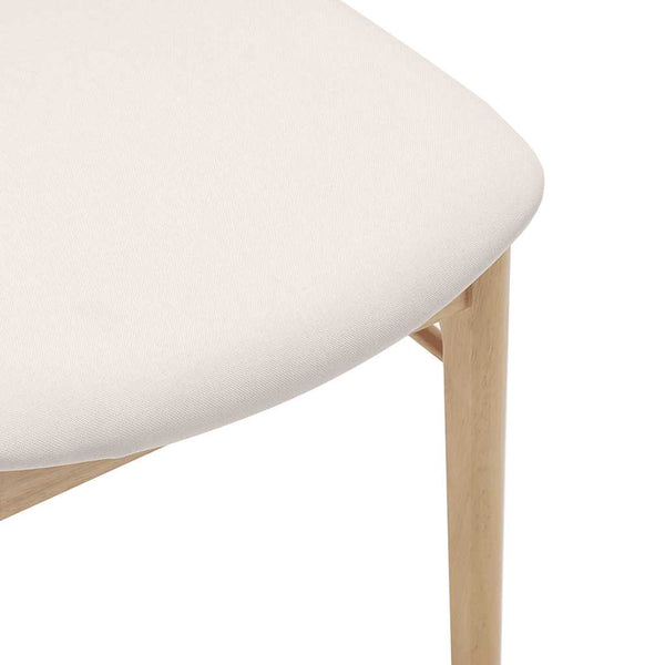 vidaXL Chaises de salle à manger avec coussins 2 pcs. Bois d'hévéa massif naturel