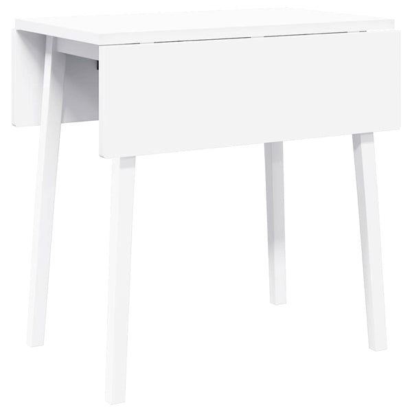 Esstisch Weiß Massivholz Gummibaum